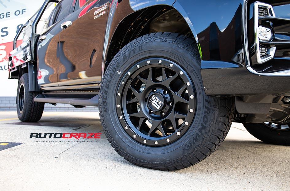 TOYOTA HILUX N80 4WD BULLY XD SATIN BLACK